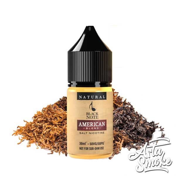 BLACK-NOTE-AMERICAN-1 سالت تنباکو امریکن بلک نوت BLACK NOTE AMERICAN - Image 1
