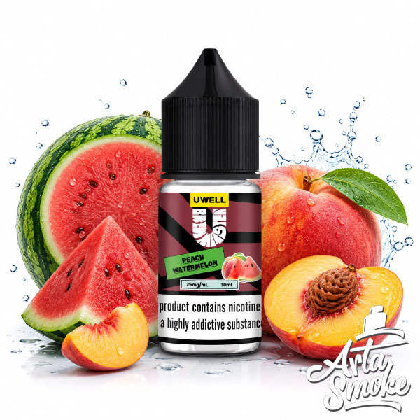 UWELL-PEACH-WATERMELON-1 سالت یوول هلو هندوانه UWELL PEACH WATERMELON - Image 1
