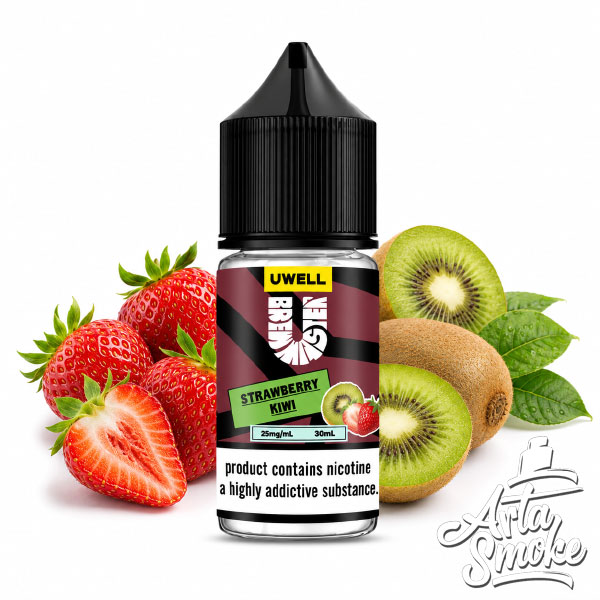 UWELL-STRAWBERRY-KIWI-1 سالت توت فرنگی کیوی یوول UWELL STRAWBERRY KIWI - Image 1