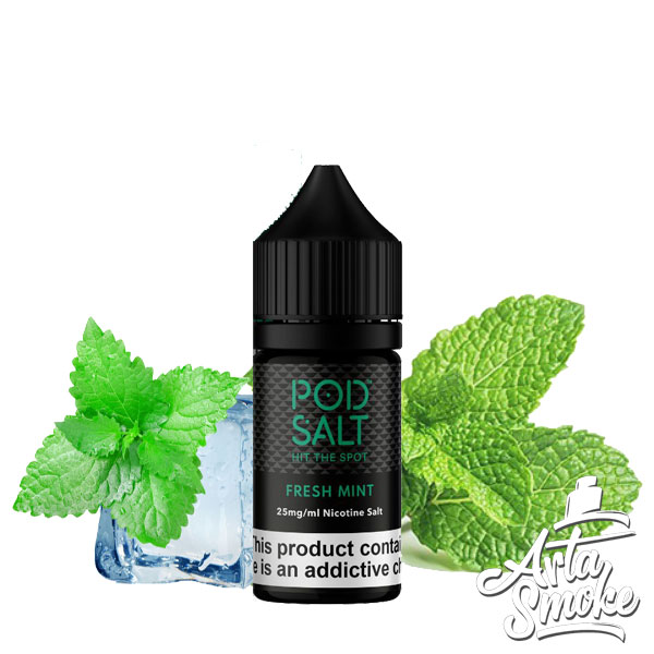 POD-SALT-FRESH-MINT-1 سالت نعنای تازه پادسالت POD SALT FRESH MINT - Image 1