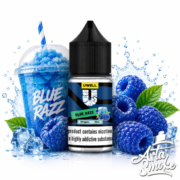 UWELL-BLUE-RAZZ-1 سالت یوول تمشک آبی UWELL BLUE RAZZ SALT - Image 1