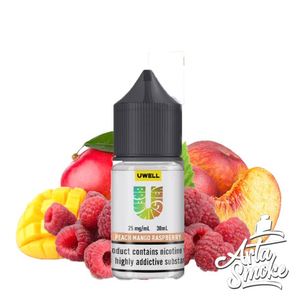 سالت هلو انبه تمشک یوول UWELL PEACH MANGO RASPBERRY SALT