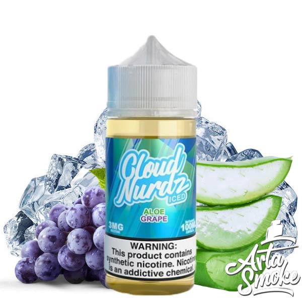 جویس کلود نوردز آلوئه ورا انگور یخ CLOUD NURDZ ICED ALOE GRAPE