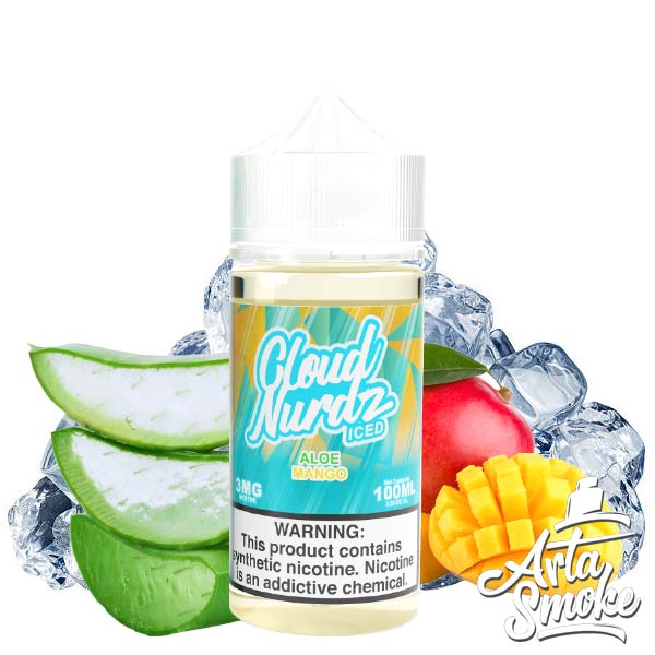 جویس کلود نوردز آلوئه‌ورا انبه یخ CLOUD NURDZ ICED ALOE MANGO
