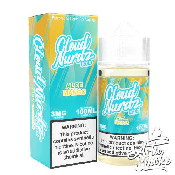 جویس کلود نوردز آلوئه‌ورا انبه یخ CLOUD NURDZ ICED ALOE MANGO