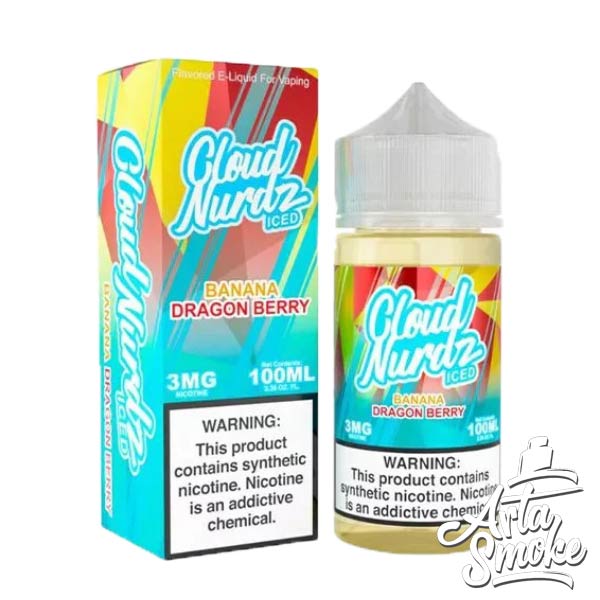 جویس کلود نوردز موز دراگون فروت یخ CLOUD NURDZ ICED BANANA DRAGON BERRY