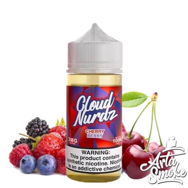 جویس کلود نوردز گیلاس تمشک بلوبری CLOUD NURDZ CHERRY BERRY
