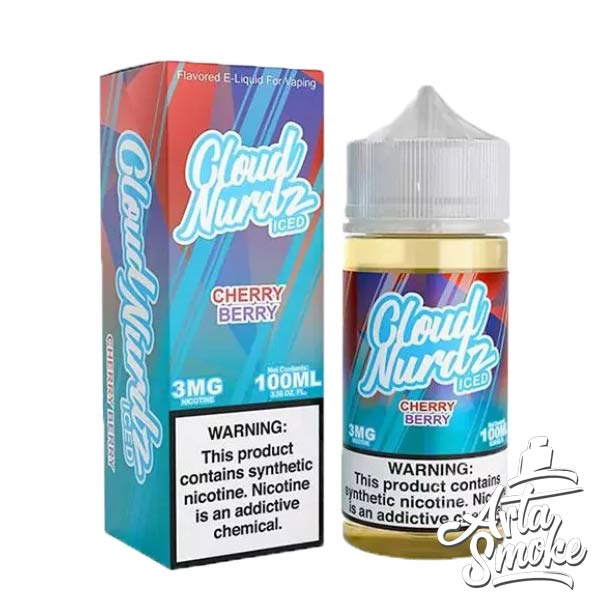 جویس کلود نوردز گیلاس تمشک یخ CLOUD NURDZ ICED CHERRY BERRY