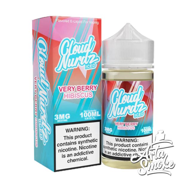 جویس کلود نوردز تمشک شاتوت یخ CLOUD NURDZ ICED VERY BERRY HIBISCUS