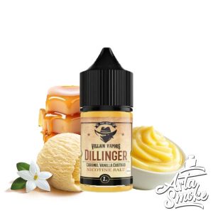 سالت بستنی وانیلی کاستارد فایو پانز FIVE PAWNSE VILLAIN VAPORS DILLINGER