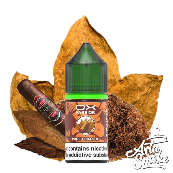 OXVA-PURE-TOBACCO-1 سالت اکسوا تنباکو OXVA SALT PURE TOBACCO - Image 1
