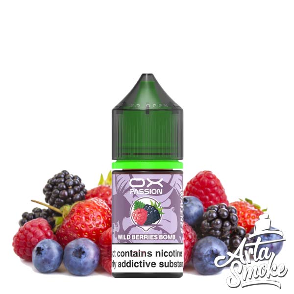 OXVA-WILD-BERRIES-BOMB-1 سالت اکسوا توت وحشی OXVA SALT WILD BERRIES BOMB - Image 1