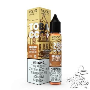 سالت تنباکو تافی کره ای ویگاد VGOD TOBACCO PLUS BELGIAN BUTTERSCOTCH