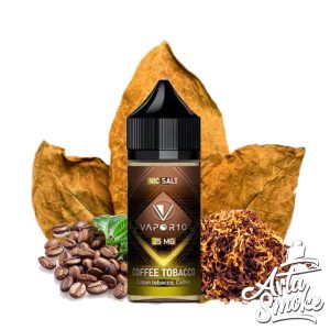 سالت قهوه تنباکو ویپرتن VAPOR10 COFFEE TOBACCO