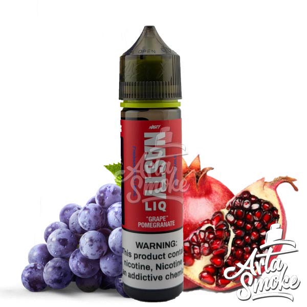 NASTY-POMEGRANATE-GRAPE-1 جویس نستی انار انگور NASTY LIQ POMEGRANATE GRAPE - Image 1