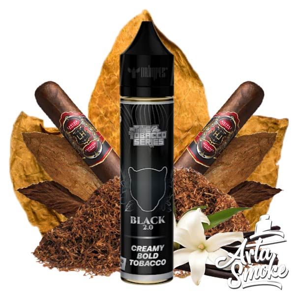 DR-VAPE-black-1 سالت دکتر ویپز سیگار برگ وانیل DR.VAPES BLACK 2.0 - Image 1