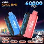 پاد یکبارمصرف یوول 60000 پاف UWELL KOKO BAR 60K DISPOSABLE - Image 3