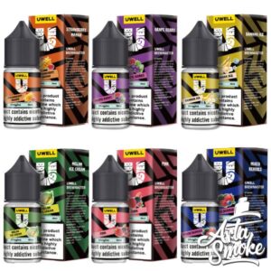سالت نیکوتین یوول میوه‌ای UWELL 10ml | خرید سالت طعم میوه