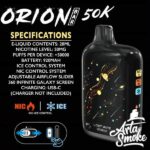 پاد یکبار مصرف اوریون بار 50000 لاست ویپ LOST VAPE ORION BAR 50K - Image 4